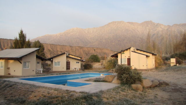 vista de complejo de cabañas Starry Lodge Mendoza